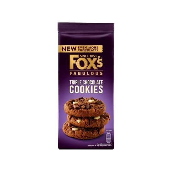 Picture of FOXS CHUNKIE COOKIES TRIPLE 180gr